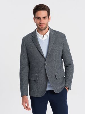 Ombre Clothing - Marynarka męska na jesień ze sklepu: ombre w kategorii: Marynarki męskie - zdjęcie 2F79836-D9D-2071_124031