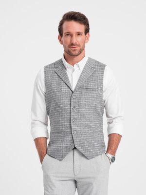 Kamizelka męska Ombre Clothing ze sklepu: ombre w kategorii: Kamizelki męskie - zdjęcie 2F79836-D9D-2071_124323
