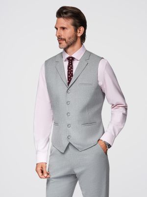 Kamizelka męska na jesień Ombre Clothing ze sklepu: ombre w kategorii: Kamizelki męskie - zdjęcie 2F79836-D9D-2071_124327