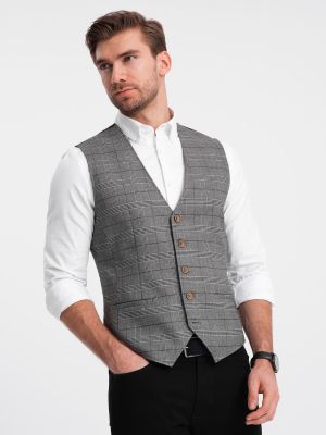 Kamizelka męska elegancka Ombre Clothing ze sklepu: ombre w kategorii: Kamizelki męskie - zdjęcie 2F79836-D9D-2071_124336