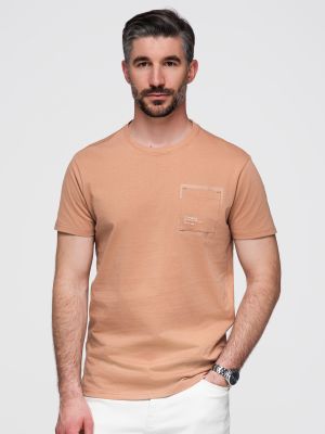 T-shirt męski casualowy Ombre Clothing ze sklepu: ombre w kategorii: T-shirty męskie - zdjęcie 2F79836-D9D-2071_124347