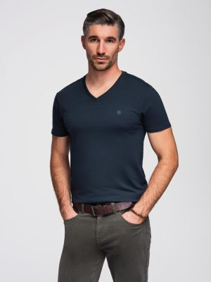 T-shirt męski casual na wiosnę Ombre Clothing ze sklepu: ombre w kategorii: T-shirty męskie - zdjęcie 2F79836-D9D-2071_124565