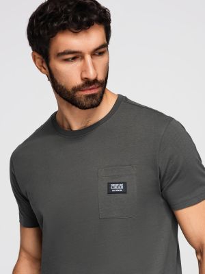 T-shirt męski na wiosnę Ombre Clothing ze sklepu: ombre w kategorii: T-shirty męskie - zdjęcie 2F79836-D9D-2071_125248