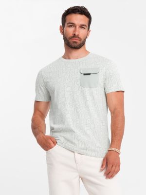 T-shirt męski Ombre Clothing ze sklepu: ombre w kategorii: T-shirty męskie - zdjęcie 2F79836-D9D-2071_126130