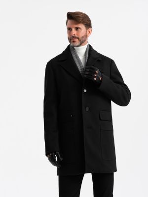 Płaszcz męski na jesień Ombre Clothing ze sklepu: ombre w kategorii: Płaszcze męskie - zdjęcie 2F79836-D9D-2071_127002