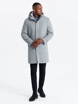 Płaszcz męski młodzieżowy Ombre Clothing ze sklepu: ombre w kategorii: Płaszcze męskie - zdjęcie 2F79836-D9D-2071_127029
