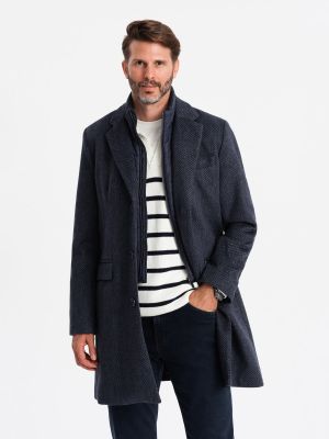 Płaszcz męski Ombre Clothing ze sklepu: ombre w kategorii: Płaszcze męskie - zdjęcie 2F79836-D9D-2071_127095