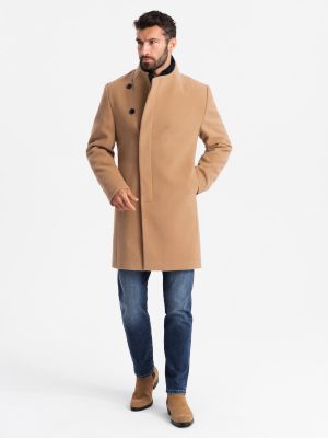 Płaszcz męski Ombre Clothing ze sklepu: ombre w kategorii: Płaszcze męskie - zdjęcie 2F79836-D9D-2071_127275