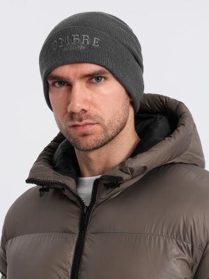 Ombre Clothing - Czapka zimowa męska ze sklepu: ombre w kategorii: Czapki zimowe męskie - zdjęcie 2F79836-D9D-2071_127608