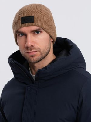 Czapka zimowa męska casualowy Ombre Clothing ze sklepu: ombre w kategorii: Czapki zimowe męskie - zdjęcie 2F79836-D9D-2071_127633