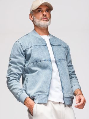 Kurtka męska na wiosnę casual Ombre Clothing ze sklepu: ombre w kategorii: Kurtki męskie - zdjęcie 2F79836-D9D-2071_127837