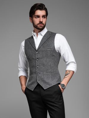 Kamizelka męska Ombre Clothing ze sklepu: ombre w kategorii: Kamizelki męskie - zdjęcie 2F79836-D9D-2071_128063-5