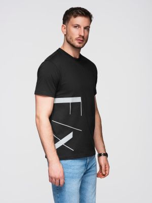 T-shirt męski w stylu młodzieżowym Ombre Clothing ze sklepu: ombre w kategorii: T-shirty męskie - zdjęcie 2F79836-D9D-2071_128313