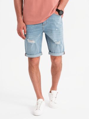 Ombre Clothing - Spodenki męskie klasyczny ze sklepu: ombre w kategorii: Spodenki męskie - zdjęcie 2F79836-D9D-2071_128388