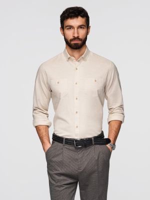 Ombre Clothing - Koszula męska na wiosnę ze sklepu: ombre w kategorii: Koszule męskie - zdjęcie 2F79836-D9D-2071_128404