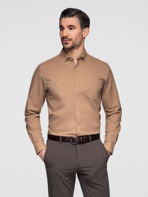 Ombre Clothing - Koszula męska na wiosnę ze sklepu: ombre w kategorii: Koszule męskie - zdjęcie 2F79836-D9D-2071_128404