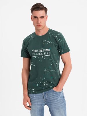 T-shirt męski wiosenny Ombre Clothing ze sklepu: ombre w kategorii: T-shirty męskie - zdjęcie 2F79836-D9D-2071_128517