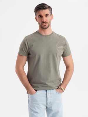 T-shirt męski Ombre Clothing ze sklepu: ombre w kategorii: T-shirty męskie - zdjęcie 2F79836-D9D-2071_128530