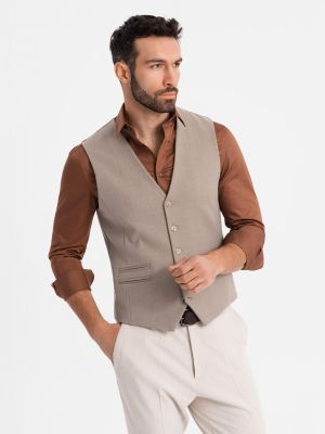 Kamizelka męska na jesień Ombre Clothing ze sklepu: ombre w kategorii: Kamizelki męskie - zdjęcie 2F79836-D9D-2071_128835