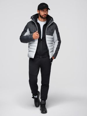 Kurtka męska na zimę młodzieżowa Ombre Clothing ze sklepu: ombre w kategorii: Kurtki męskie - zdjęcie 2F79836-D9D-2071_129007