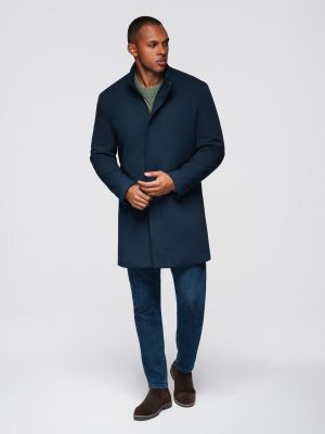 Ombre Clothing - Płaszcz męski ze sklepu: ombre w kategorii: Płaszcze męskie - zdjęcie 2F79836-D9D-2071_129293