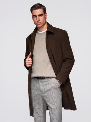 Ombre Clothing - Płaszcz męski ze sklepu: ombre w kategorii: Płaszcze męskie - zdjęcie 2F79836-D9D-2071_133506