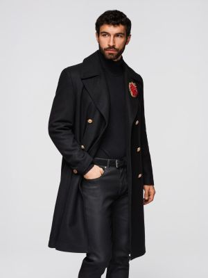 Płaszcz męski Ombre Clothing ze sklepu: ombre w kategorii: Płaszcze męskie - zdjęcie 2F79836-D9D-2071_133558-6