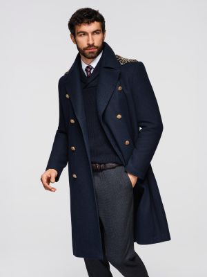 Płaszcz męski Ombre Clothing ze sklepu: ombre w kategorii: Płaszcze męskie - zdjęcie 2F79836-D9D-2071_133575-6