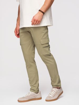 Ombre Clothing - Spodnie męskie casualowe ze sklepu: ombre w kategorii: Spodnie męskie - zdjęcie 2F79836-D9D-2071_144272