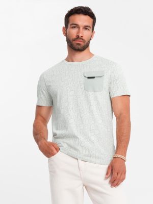 T-shirt męski młodzieżowy Ombre Clothing ze sklepu: ombre w kategorii: T-shirty męskie - zdjęcie 2F79836-D9D-2071_144288