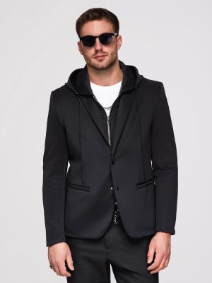 Marynarka męska jesienna Ombre Clothing ze sklepu: ombre w kategorii: Marynarki męskie - zdjęcie 2F79836-D9D-2071_152913-6