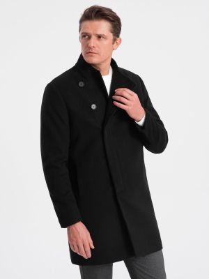 Płaszcz męski Ombre Clothing ze sklepu: ombre w kategorii: Płaszcze męskie - zdjęcie 2F79836-D9D-2071_21452-4