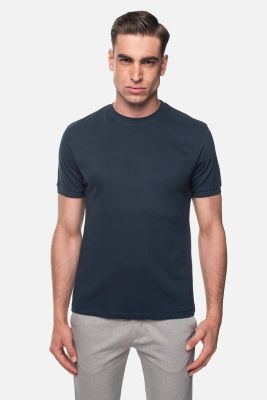 T-shirt męski casual klasyczny ze sklepu: Recman w kategorii: T-shirty męskie - zdjęcie 31A0D9F-A33-6574_1038603