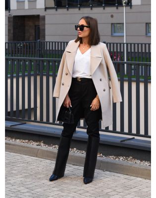Płaszcz damski casual ze sklepu: forseti.net.pl w kategorii: Płaszcze damskie - zdjęcie 34401A5-EEA-4239_4869