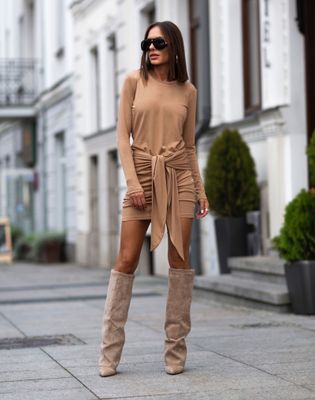Sukienka casual na wiosnę ze sklepu: forseti.net.pl w kategorii: Sukienki - zdjęcie 34401A5-EEA-4239_7105