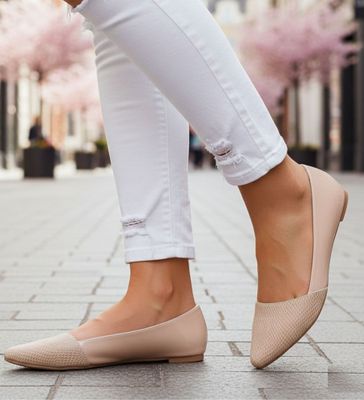 Balerinki casual ze sklepu: Pantofelek24.pl w kategorii: Balerinki - zdjęcie 36E097C-33F-2866_25227
