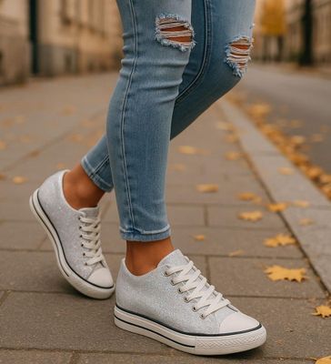 Trampki damskie ze sklepu: Pantofelek24.pl w kategorii: Trampki damskie - zdjęcie 36E097C-33F-2866_30472