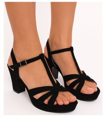 Sandały damskie casual ze sklepu: Pantofelek24.pl w kategorii: Sandały damskie - zdjęcie 36E097C-33F-2866_32495