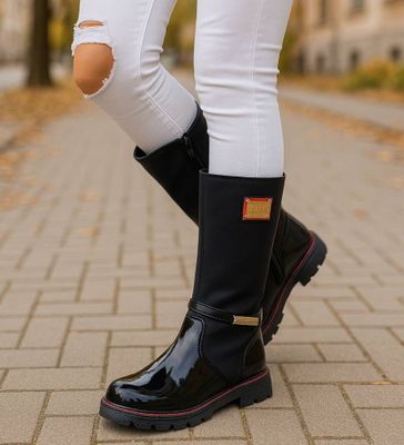 Buty zimowe dziecięce na zimę casual ze sklepu: Pantofelek24.pl w kategorii: Buty zimowe dziecięce - zdjęcie 36E097C-33F-2866_33250