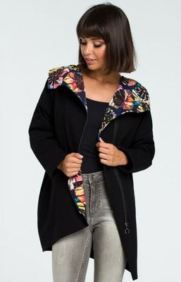 Bluza damska z nadrukami sportowa Be ze sklepu: intimiti.pl w kategorii: Bluzy damskie - zdjęcie 3B4B001-93A-4736_118925