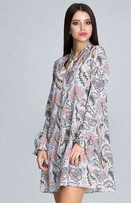 Sukienka w nadruki casualowa Figl ze sklepu: intimiti.pl w kategorii: Sukienki - zdjęcie 3B4B001-93A-4736_123024