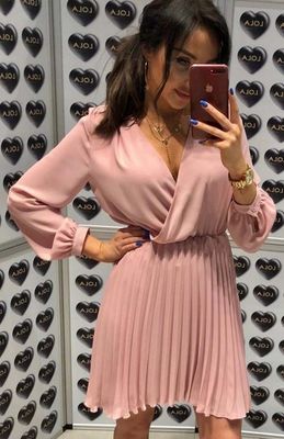 Lola Fashion - Sukienka na wiosnę ze sklepu: intimiti.pl w kategorii: Sukienki - zdjęcie 3B4B001-93A-4736_125398