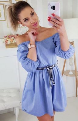 CARMEL - Sukienka na wiosnę ze sklepu: intimiti.pl w kategorii: Sukienki - zdjęcie 3B4B001-93A-4736_126652