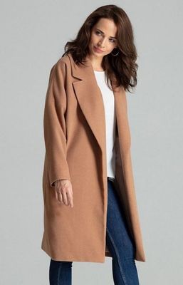 Płaszcz damski elegancki Lenitif ze sklepu: intimiti.pl w kategorii: Płaszcze damskie - zdjęcie 3B4B001-93A-4736_135447