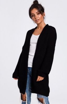 Sweter damski gładki Be ze sklepu: intimiti.pl w kategorii: Swetry damskie - zdjęcie 3B4B001-93A-4736_136031