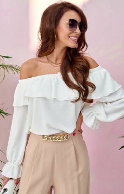 Bluzka damska w stylu boho Roco ze sklepu: intimiti.pl w kategorii: Bluzki damskie - zdjęcie 3B4B001-93A-4736_171215