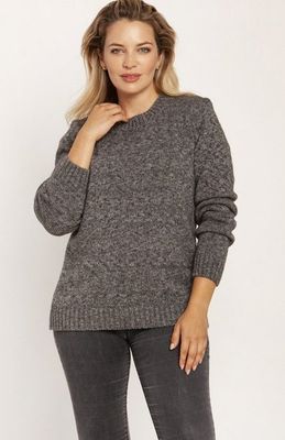 MKM - Sweter damski klasyczny ze sklepu: intimiti.pl w kategorii: Swetry damskie - zdjęcie 3B4B001-93A-4736_178055