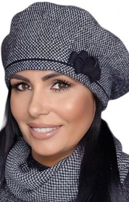Czapka zimowa damska na jesień Kamea ze sklepu: intimiti.pl w kategorii: Czapki zimowe damskie - zdjęcie 3B4B001-93A-4736_178527