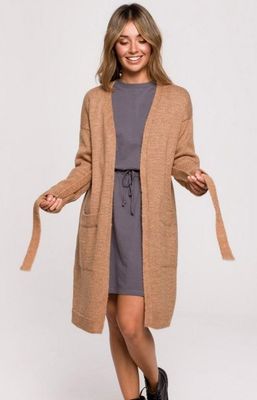 Sweter damski w stylu klasycznym bez wzorów Be ze sklepu: intimiti.pl w kategorii: Swetry damskie - zdjęcie 3B4B001-93A-4736_181776