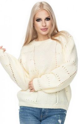 Sweter damski z koronką PeekaBoo ze sklepu: intimiti.pl w kategorii: Swetry damskie - zdjęcie 3B4B001-93A-4736_182339